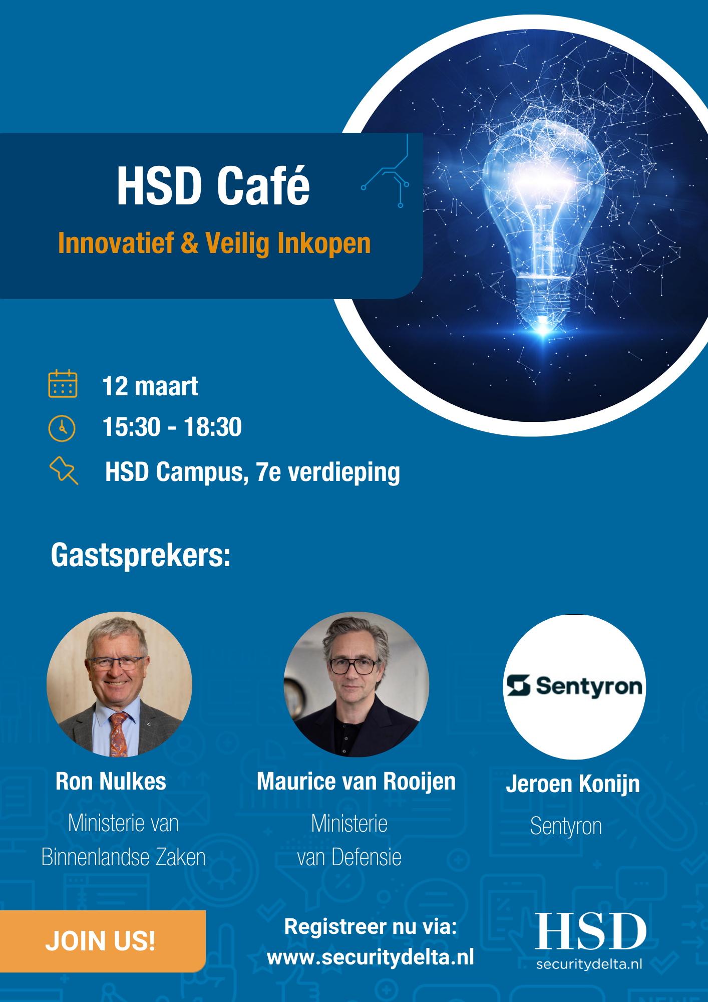 Lunch Talk HSD Cafe flyer 2