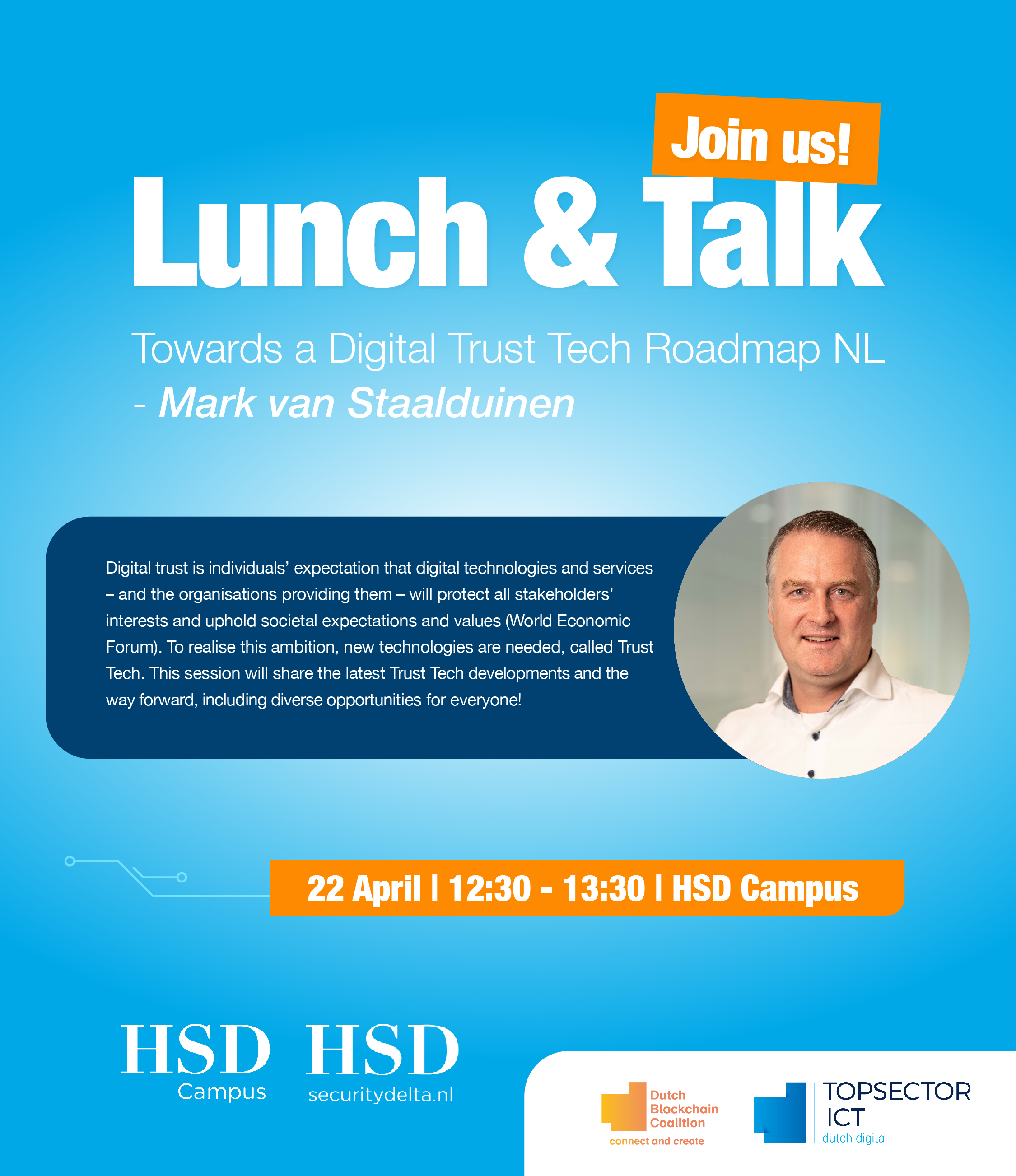 Lunch talk Mark van Staalduinen