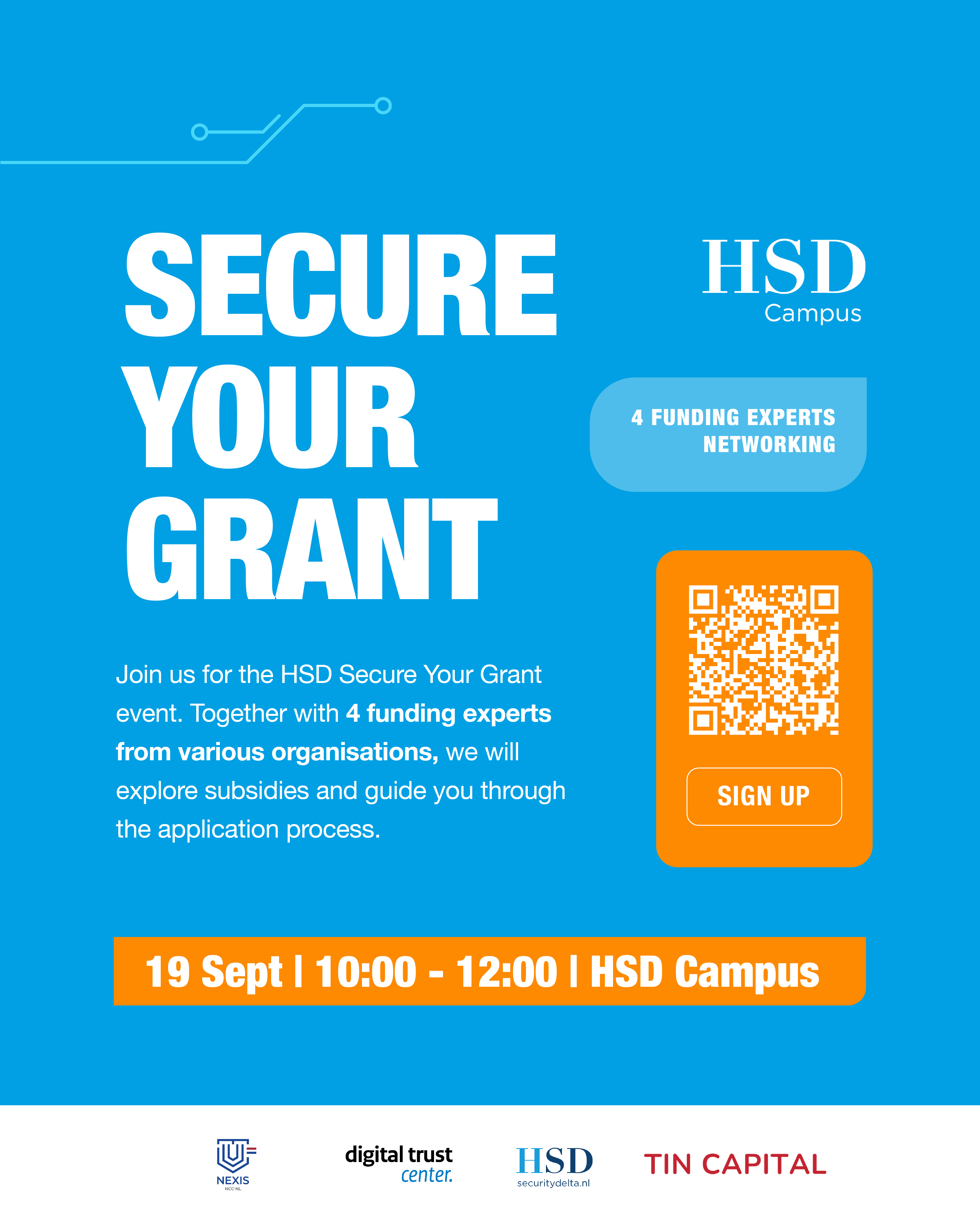 secure your grant flyer