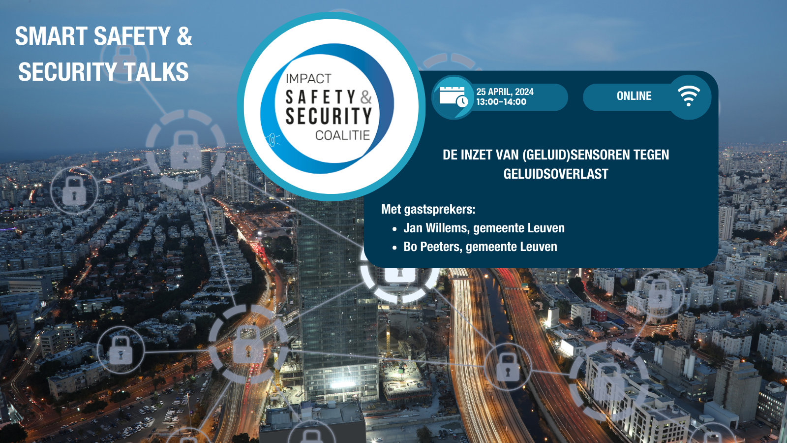 Uitnodiging Smart Safety Security Talks Event 5