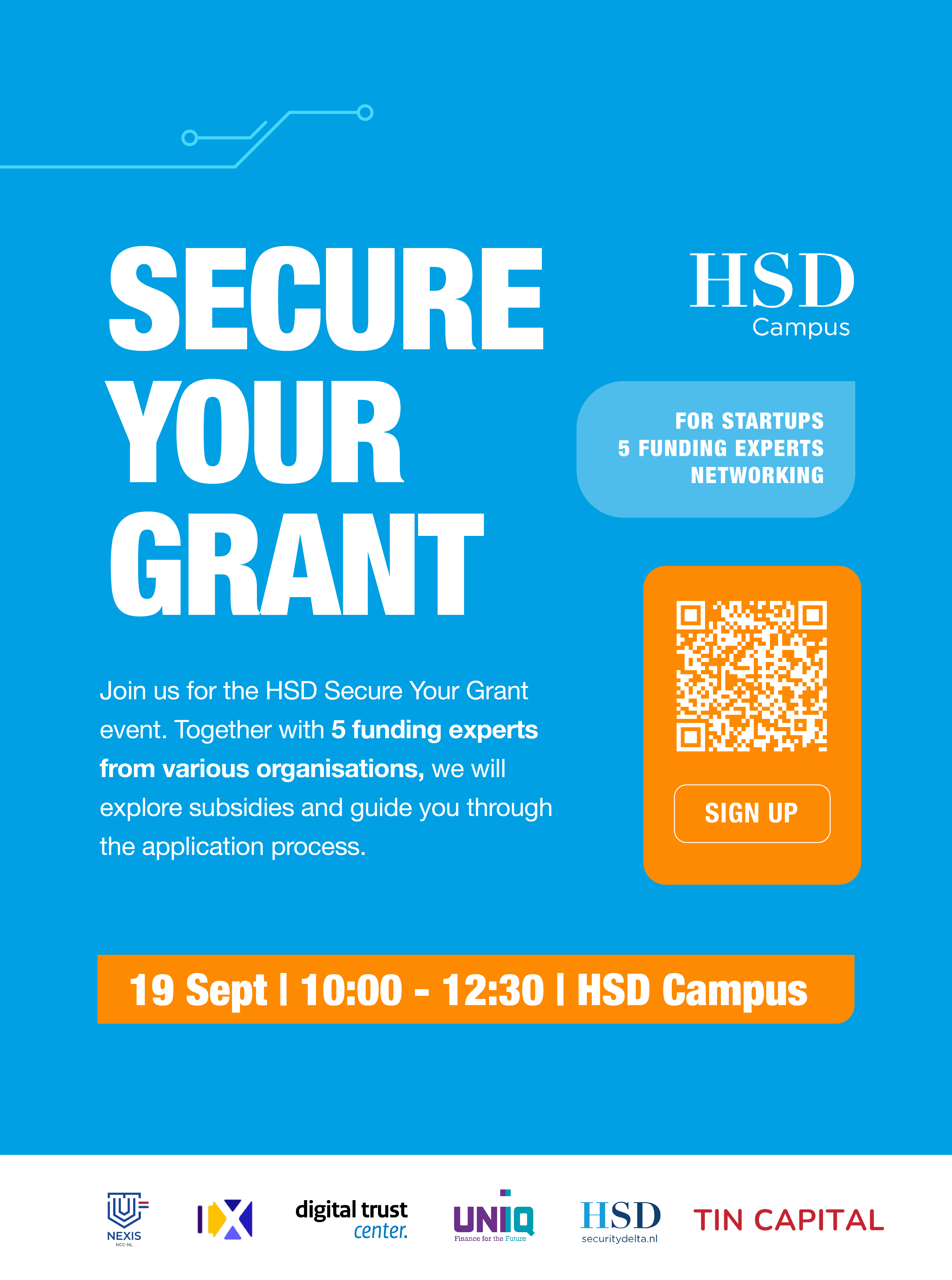 secure your grant flyer