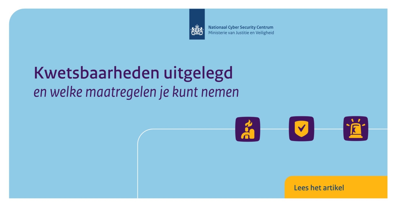 Kwetsbaarheden uitgelegd (en welke maatregelen je kunt nemen)
