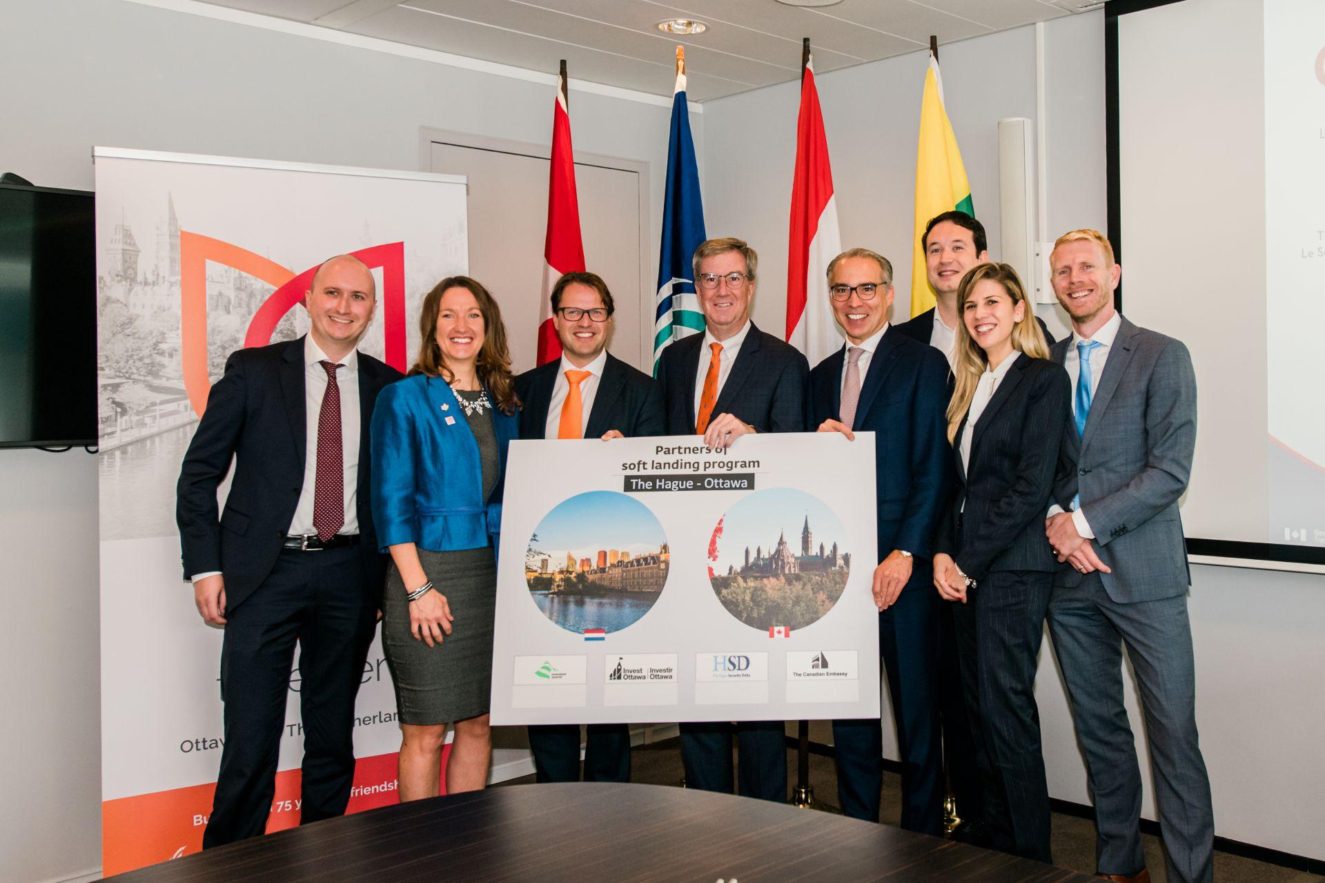 Mayor Watson Signs Continuation Agreement Canadian-Dutch Cybersecurity Soft-landing Program