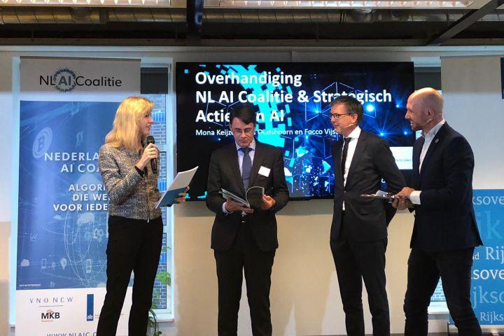 Launch Dutch Strategic Action Plan for AI and AI Coalition