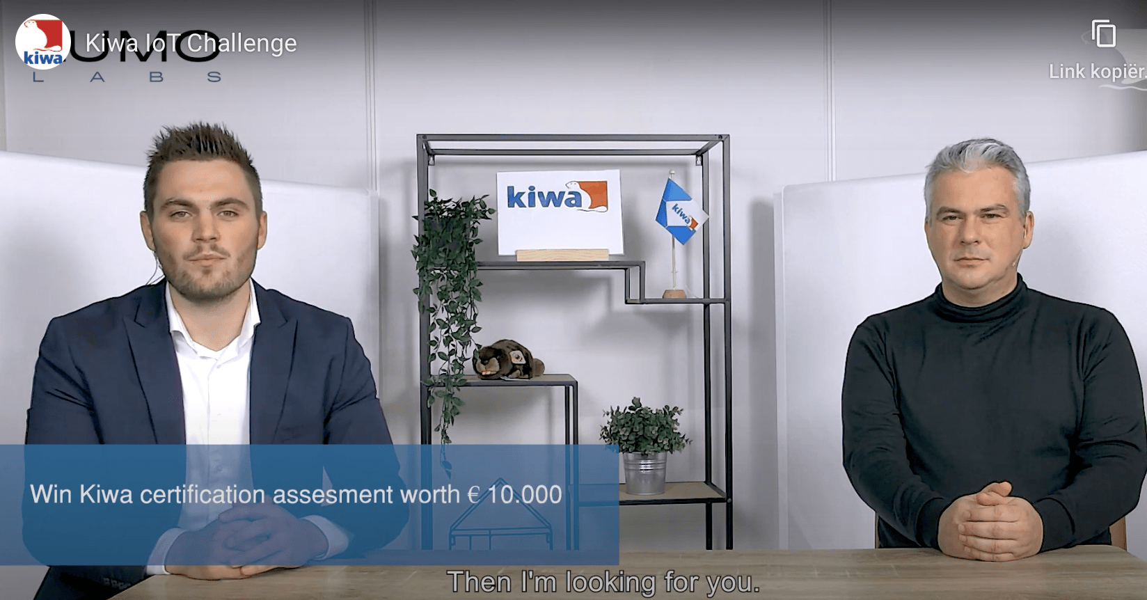 Call: Kiwa IoT Challenge, Win an Assessment Worth €10.000!