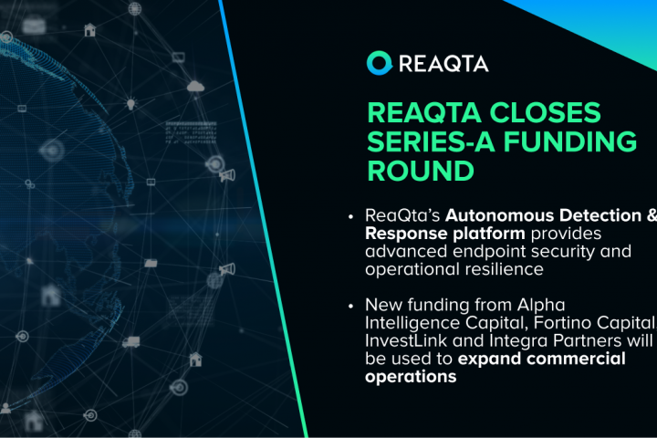 ReaQta Closes Series-A Round to Expand Commercial Operations