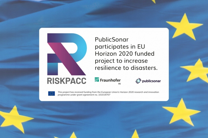 PublicSonar Participates in EU Horizon2020 Project To Increase Disaster Resilience