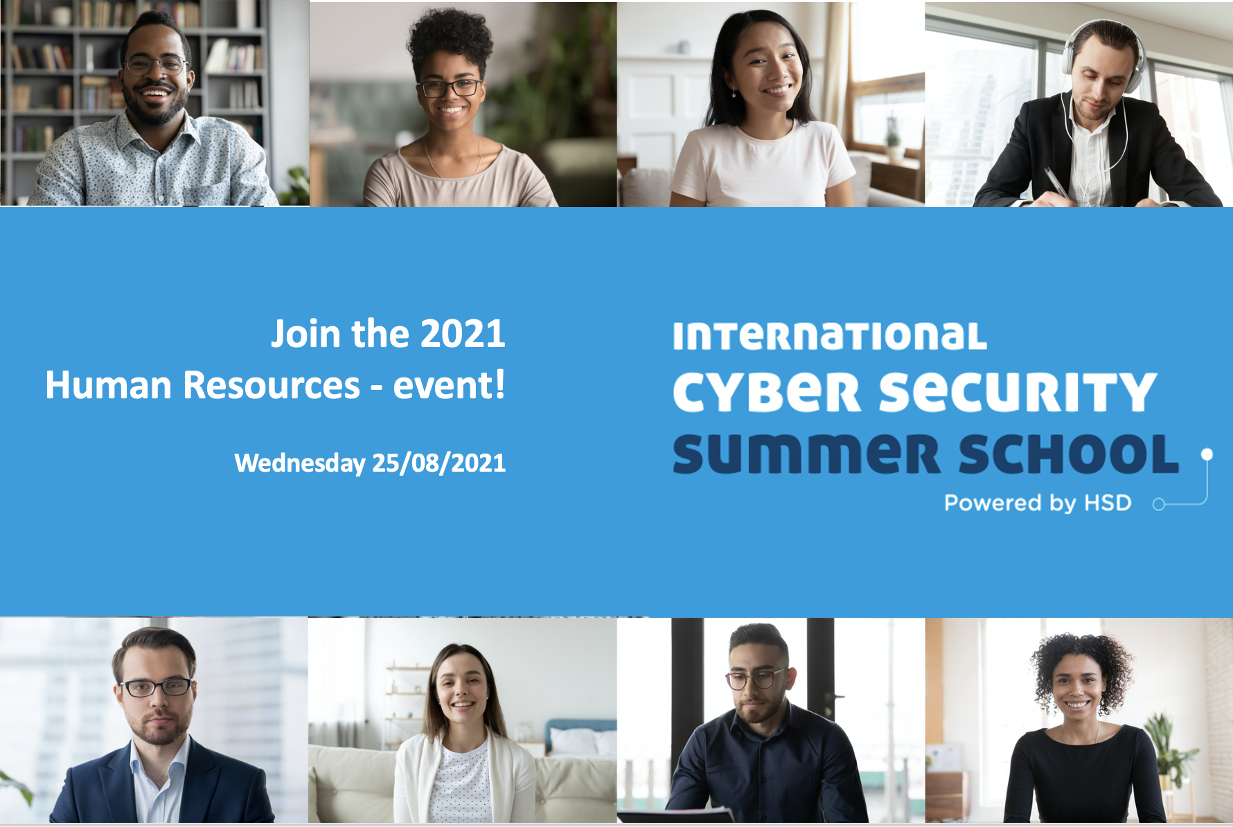 Want to Get in Contact with Cyber Security Talent? Join the Summer School 2021 HR-event! 