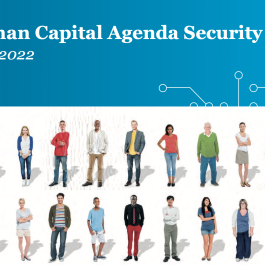 Update: Activities Human Capital Agenda Security 2019-2022