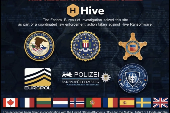 Cybercriminals stung as HIVE infrastructure shut down