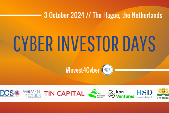 Pitch on a European Stage: ECSO Cyber Investor Days in The Hague 2024