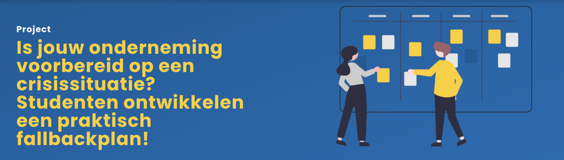 MKB Digiwerkplaats: Studenten bedenken een fallbackplan voor ondernemingen
