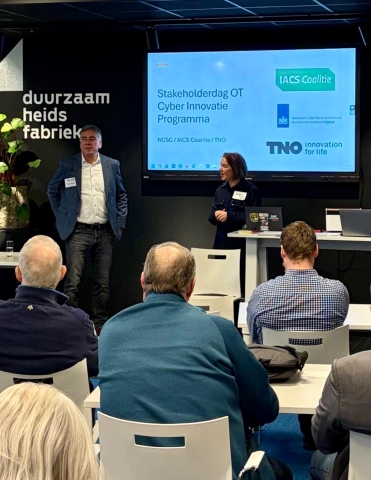 Joint Effort by TNO, NCSC and IACS Coalition: OT Cyber Innovation Programme