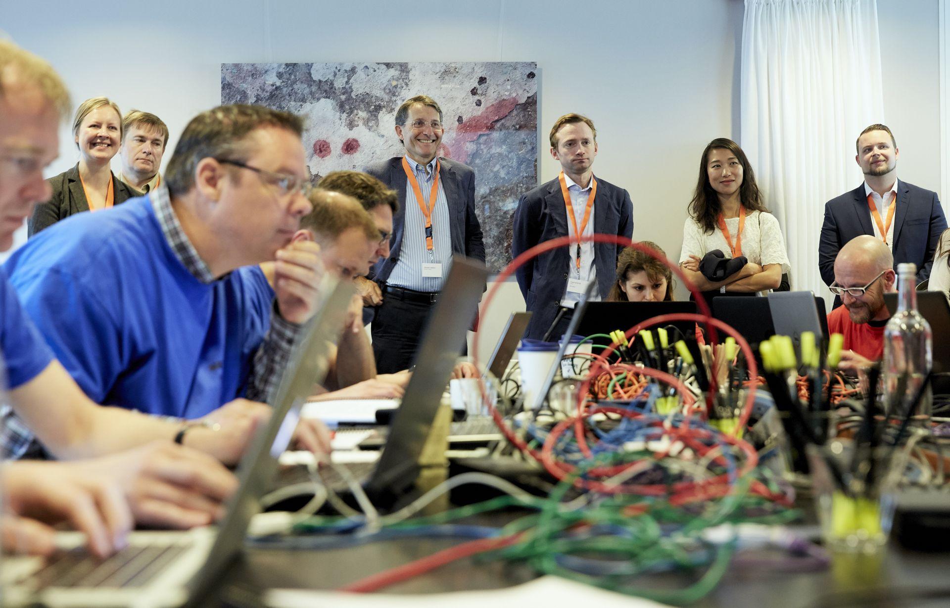 European Union Representatives Visit HSD Campus with Focus on 'Cyber Resilient Society' 