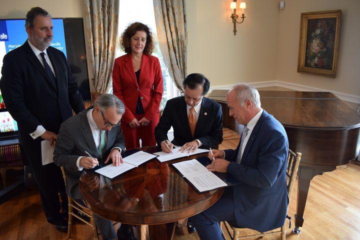 HSD & InnovationQuarter Sign Soft Landing MOU with The State of Maryland Department of Commerce
