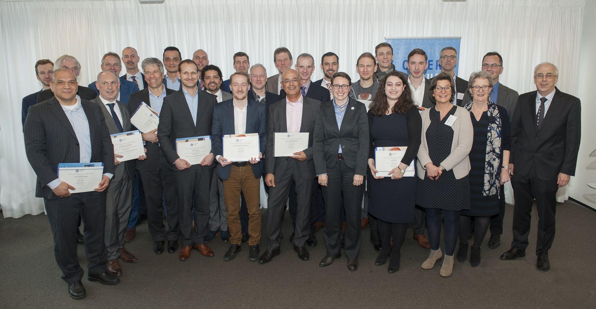 First Executive Master Programme Cyber Security Students Graduating