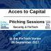 Invitation: Pitching for Capital @ The Fintech Vortex 