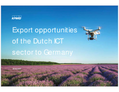 Export Opportunities of the Dutch ICT to Germany