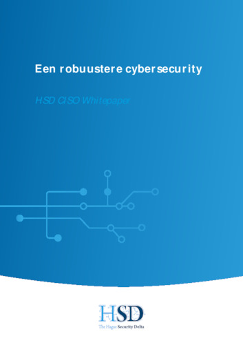 HSD CISO Whitepaper: een robuustere cybersecurity