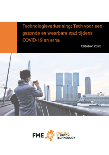  Technologieverkenning: Tech voor een gezonde en weerbare stad tijdens COVID-19 en erna