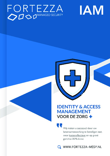 Identity & Access Management voor de Zorg