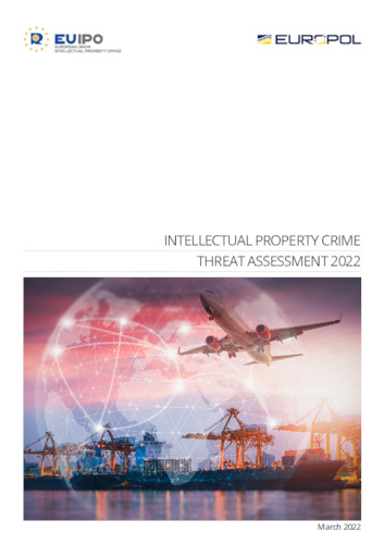 Intellectual Property Crime Threat Assessment 2022