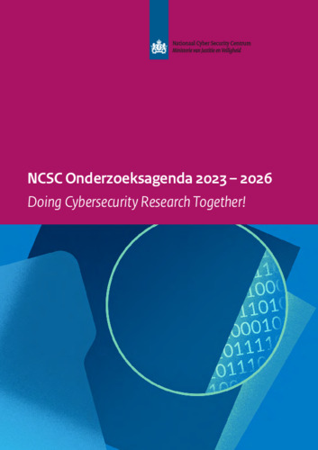 NCSC Onderzoeksagenda 2023 - 2026 
