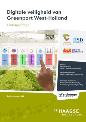 Digitale veiligheid van Greenport West-Holland