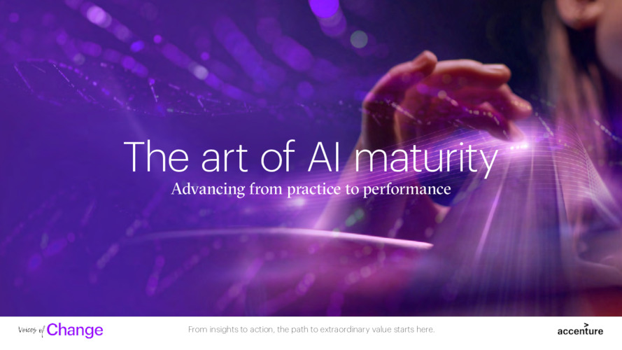 The art of AI maturity