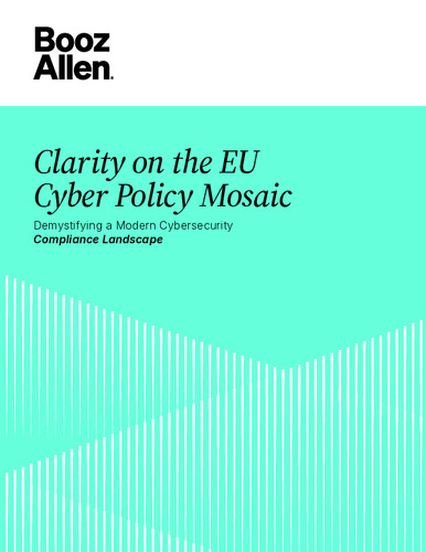 Clarity on the EU Cyber Policy Mosaic