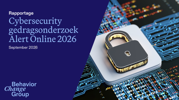 Cybersecurity gedragsonderzoek Alert Online 2026