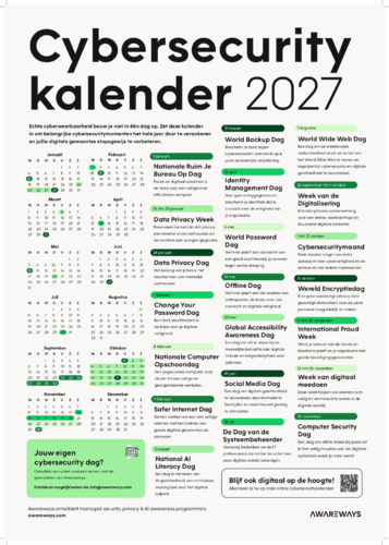 Cybersecurity Kalender 2027