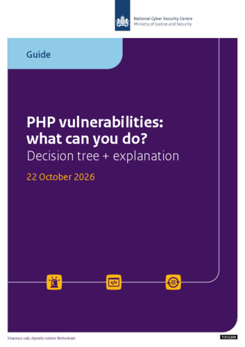 PHP vulnerabilities: what can you do? 